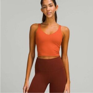 Lululemon Tank Canyon Orange Align Tank Yoga Buttery Soft Weightless